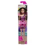 Boneca Barbie Fashion Loira Vestido Rosa Mattel 