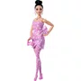 Boneca Barbie Fashionista Deluxe Style Vestido de Estrelas Mattel