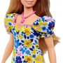 Boneca Barbie Fashionista Síndrome de Down #208 Mattel