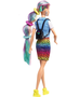 Boneca Barbie Loira Arco-íris Animal Print Mattel