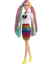 Boneca Barbie Loira Arco-íris Animal Print Mattel