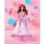 Boneca Barbie Morena Signature Birthday Wishes Mattel
