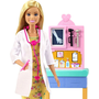 Boneca Barbie Pediatra Ortopedia Loira Mattel