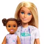 Boneca Barbie Profissões Dentista Loira com Acessórios Mattel 