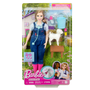 Boneca Barbie Profissões Veterinária Mattel