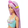 Boneca Barbie Sereia Cabelos Longos Lilás Mattel
