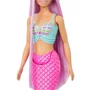 Boneca Barbie Sereia Cabelos Longos Lilás Mattel
