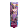 Boneca Barbie Sereia Cauda Lilás Cabelo Lilás Mattel