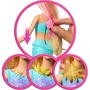 Boneca Barbie Sereia Flores Magicas Loira Mattel