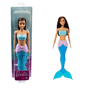 Boneca Barbie Sereia Morena com Cauda Azul Mattel 