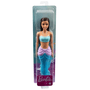 Boneca Barbie Sereia Morena com Cauda Azul Mattel 
