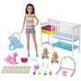 Conjunto Barbie Escola de Bebês Skipper Babysitters Mattel