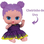Boneca Coleção Frutinha Uva Cotiplás
