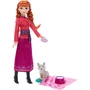 Boneca Disney Frozen Anna e Filhote de Lobo  Mattel
