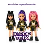 Boneca Lumi e Acessórios K-Pop Trix Gold Pupee 