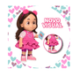 Boneca Maria Clara Com Som Rosita