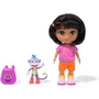 Boneca Mini Dora Aventureira Com Mochila E Macaco Sunny