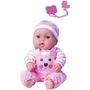 Boneca My Sweet Love Menina Macacão Rosa Cotiplás