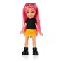 Boneca Sora Rosa Estilo Fashion e Acessórios K-Pop Trix Gold Pupee