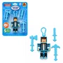 Boneco Authentic Games Chaveiro 8 cm com Ferramentas Algazarra