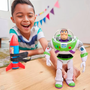Boneco Buzz Lightyear Com Som Foguete de Resgate Toy Story Mattel
