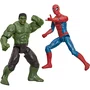 Boneco Homem Aranha e Hulk Marvel Studios Um Novo Dia Hasbro