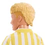 Boneco Ken Fashionista Loiro com Camisa Listrada #252 Mattel
