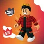 Boneco Nanndo Creativeblox 20 cm Algazarra