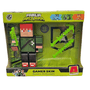 Boneco Robin Hood com Acessórios Família Arqueira Gamer Skin 15 cm Algazarra