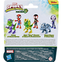 Boneco Spidey Miles Morales e Electrosaurus Marvel Spidey And His Amazing Friends Hasbro