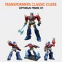 Boneco Transformers Optimus Prime Classic Class Blokees Polibrinq