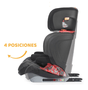 Cadeira para Auto Oasy 2-3 FixPlus Jet Black Chicco