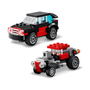 Caminhão Plataforma Com Helicóptero Lego Creator 3 em 1