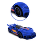 Carro Track Ripper C/ Luz e Fricção Azul Hot Wheels Multikids