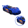 Carro Track Ripper C/ Luz e Fricção Azul Hot Wheels Multikids