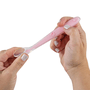 Colher Anatômica em Silicone Rosa Buba 