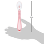 Colher Flexível em Silicone Rosa Buba 