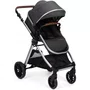 Combo Carrinho Travel System Duo Infanti Preto Granizo e Bebê Conforto Zion Dorel