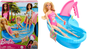 Conjunto Barbie Piscina Glam com Boneca Maiô Rosa e Acessórios Mattel