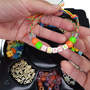 Conjunto Braceletes da Amizade Alpha Beads #Euqfiz I9 