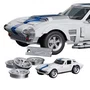 Conjunto de Construção Hot Wheels Corvette Grand Sport Mattel