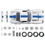 Conjunto de Construção Hot Wheels Corvette Grand Sport Mattel