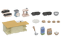 Conjunto de Cozinha Com Ilha Sylvanian Families Epoch