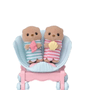 Conjunto Familia das Lontras Marinhas Sylvanian Families Epoch
