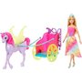 Conjunto Princesa Barbie Dreamtopia com Carruagem Mattel 