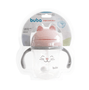 Copo 220 Ml Gatinho Rosa com Alça Removível Buba