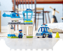 Delegacia de Polícia e Helicóptero Lego Duplo 