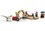 Dinossauro Atrociraptor: Perseguição de Motocicleta Lego Jurassic World
