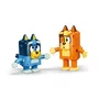 Família da Bluey Construída com Peças Lego Bluey 