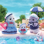 Família de Focas Sylvanian Families Epoch